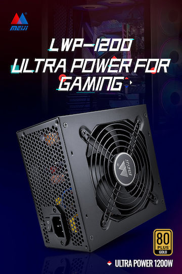Leadway LWP-1200GM 1200W Schwarz Computer-Netzteil Vollständig modular 80 Plus Gold