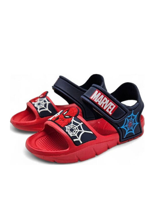 Spiderman Παιδικά Παπουτσάκια Θαλάσσης Κόκκινα