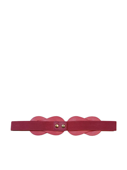 Elastisch Damen Gürtel Lila