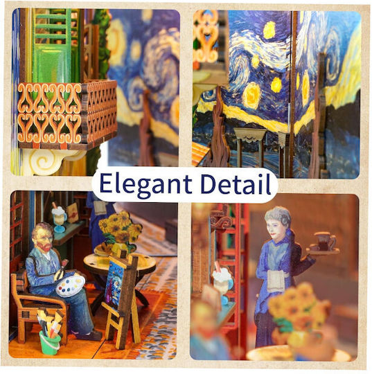 Puzzle 3D Βιβλιοστάτης Βιβλία Nook Βιβλιοστάτης Vincent's World 80 Teile
