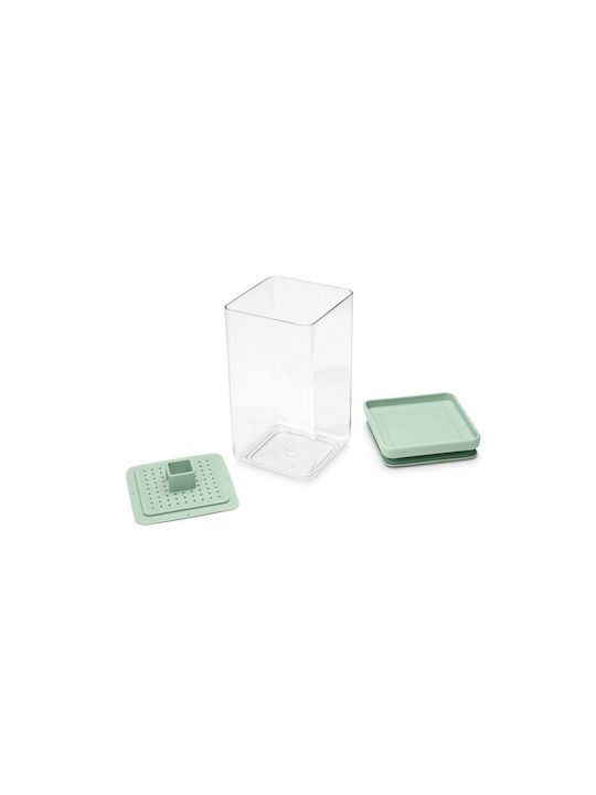Brabantia Vase General Use with Lid Plastic Transparent 1600ml