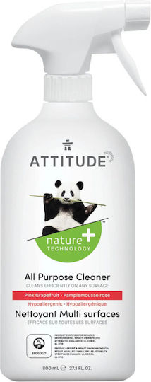Attitude Little Ones Καθαριστικό Μετάλλων Κατάλληλο για Πλαστικό 800ml ATT01806