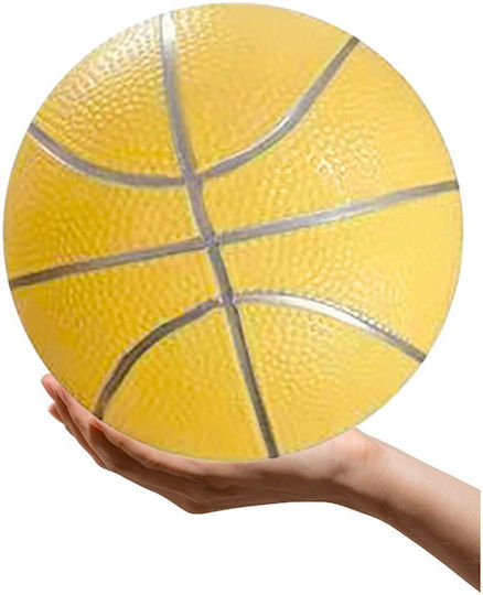 Lean Toys Kids Airball Yellow 20cm.