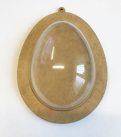 Αυγό Mdf 15cm 2 Μέρη