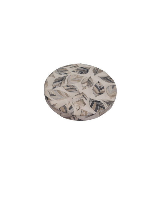Politishome Garden Chair Cushion Round Round Otono Gray 42x42cm