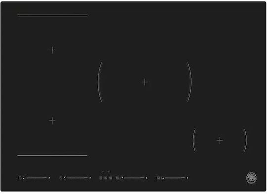 Bertazzoni Επαγωγική Εστία Αυτόνομη με Λειτουργία Κλειδώματος 78x52εκ.