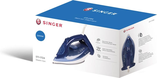 Singer Ютия с Пара 2200W с Постоянна Парна Струя 30л/мин