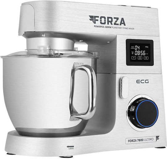 ECG Forza 7800 Ultimo Scuro FORZA7800 Mixează 1800W cu Vas din Oțel Inoxidabil 8lt