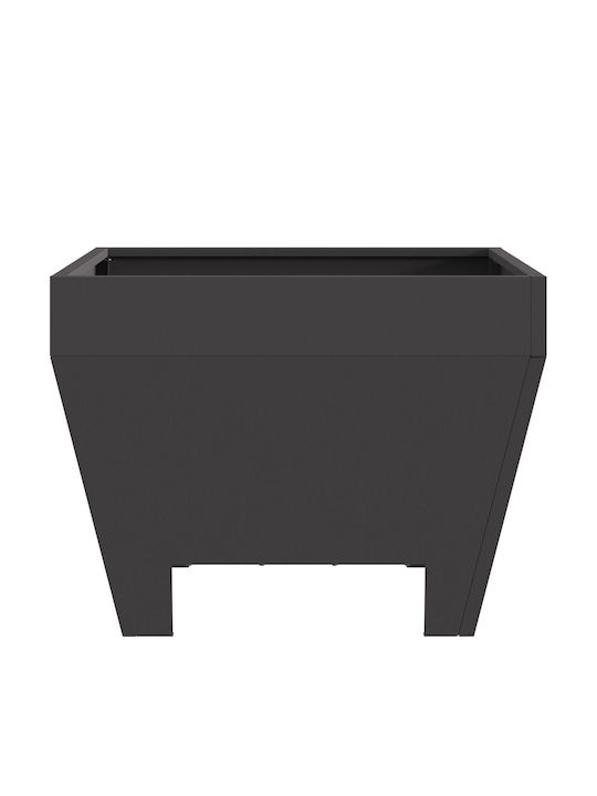 vidaXL Firepit Black 50x50x30cm