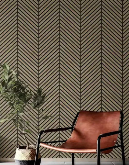 Panouri Decorative 3D Din MDF Cu Filet Cu Adeziv Negru 265x60x2cm Panouri Decorative 3D Din MDF Cu Filet Cu Adeziv Negru 265x60x2cm