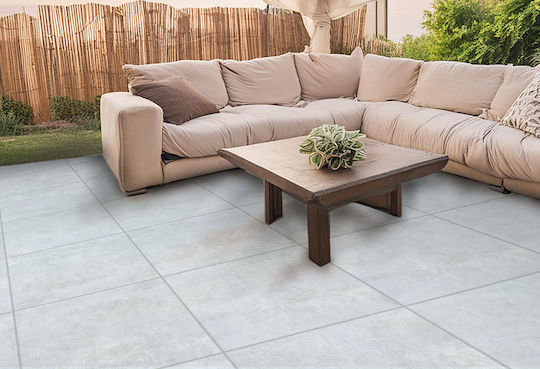 Izida Placă Perete Interior Porțelanat Mat 60.6x60.6cm Alb