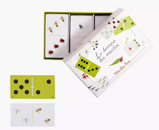 Brettspiel Domino - Insects Moulin Roty