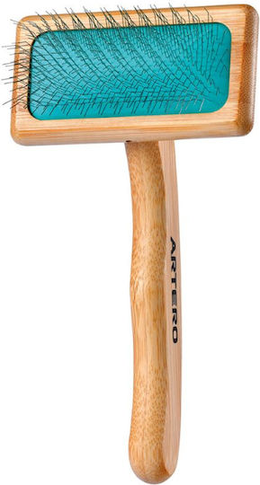 Artero Brush Large for Long-Haired Dogs for Coat Grooming Red