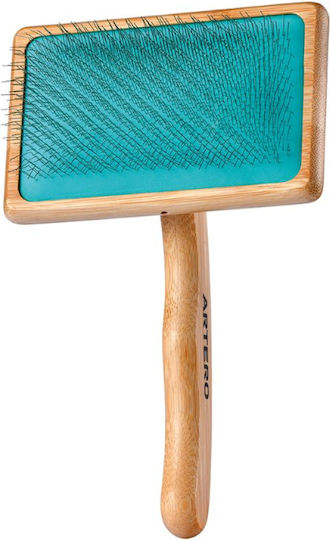 Artero Brush Large for Long-Haired Dogs for Coat Grooming Red