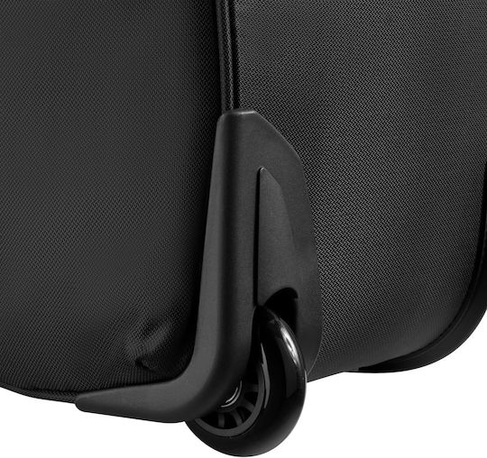 Delsey Jeep Σακ Βουαγιάζ Μαύρο Υφασμάτινο