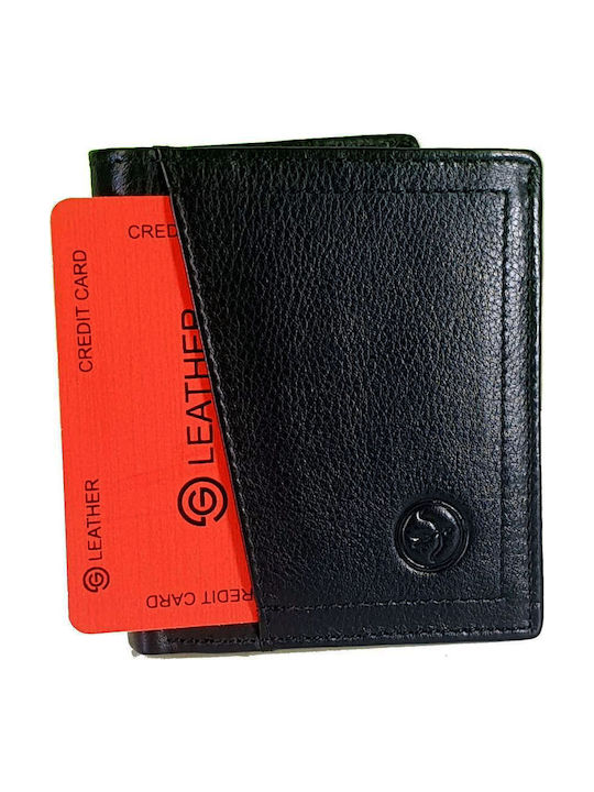 Δερμάτινο Ανδρικό Πορτοφόλι με RFID Μαύρο