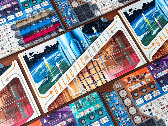 Brettspiel Galactic Cruise für 1-4 Spieler 14+ Jahre (EN)