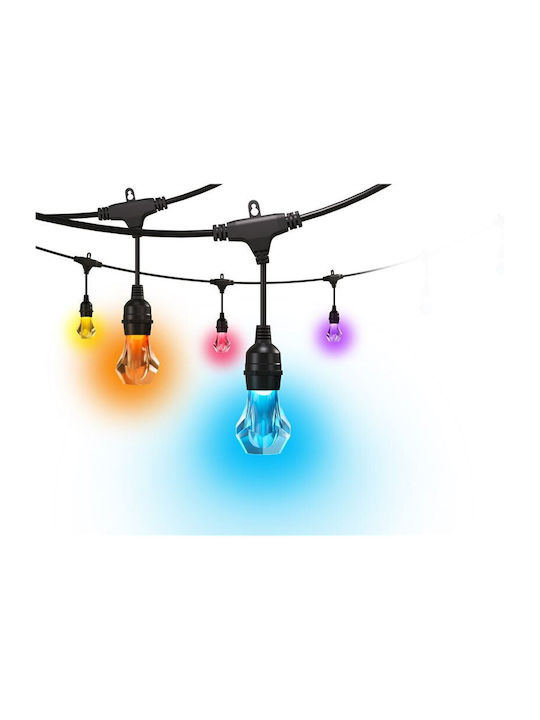 55 Λαμπάκια LED 15μ. RGB σε Σειρά