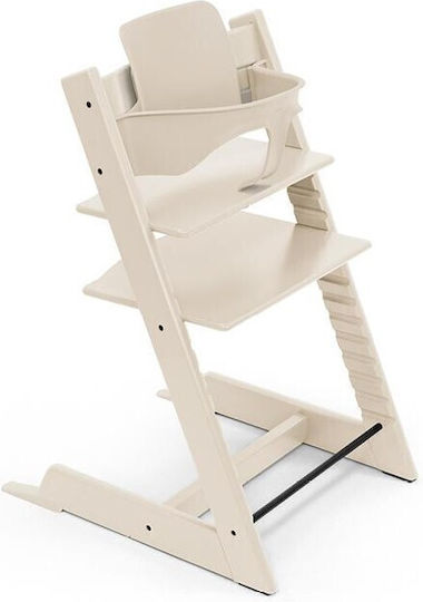 Stokke Κάθισμα για Καρεκλάκι Φαγητού Tripp Trapp Vanilla White