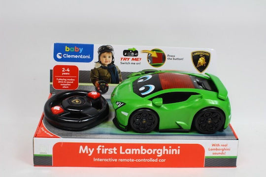 Clementoni Baby My First Lamborghini Remote Controlled Car Green