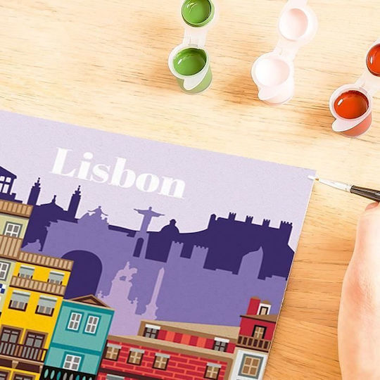 Ravensburger Creart Malen nach Zahlen Erwachsene Lissabon