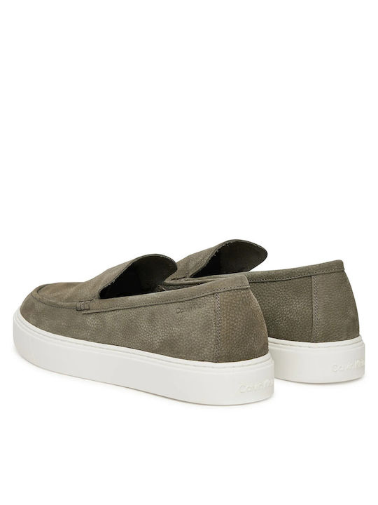 Mocasini barbati in Verde Culori