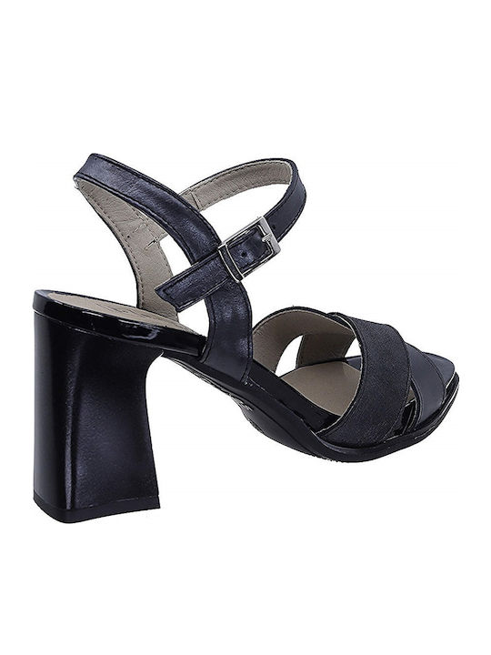 5182 Leather Sandals Anatomic Black