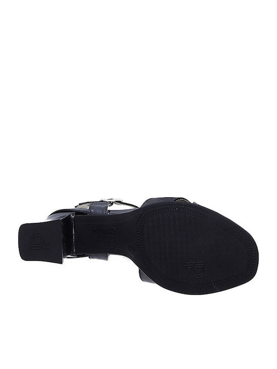 5182 Leather Sandals Anatomic Black