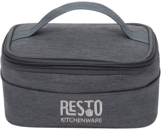 Resto Grey Handheld Insulated Bag 1.7 Liters L8.5 x W12 x H17 cm