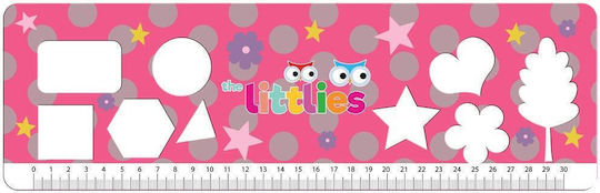 Littlies Блокче за рисуване за момиче 23x33 40 листа с лепенки-шаблони 2 страници цвят 2 дизайна