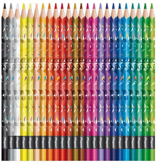 Maped Mini Cute Colored Pencil Set Package of 1 packages
