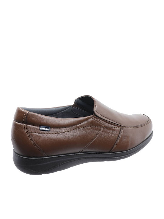 Leder Herren Freizeitschuhe Anatomisch Tabac Braun