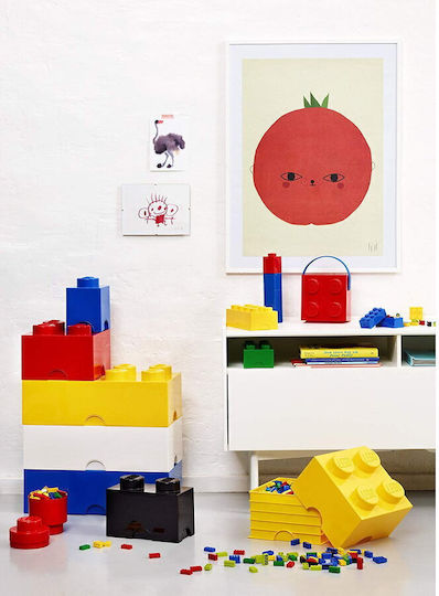 LEGO Lego Mini Box 8 Пластмасово детско контейнерче за храна Син x x 4.3cm