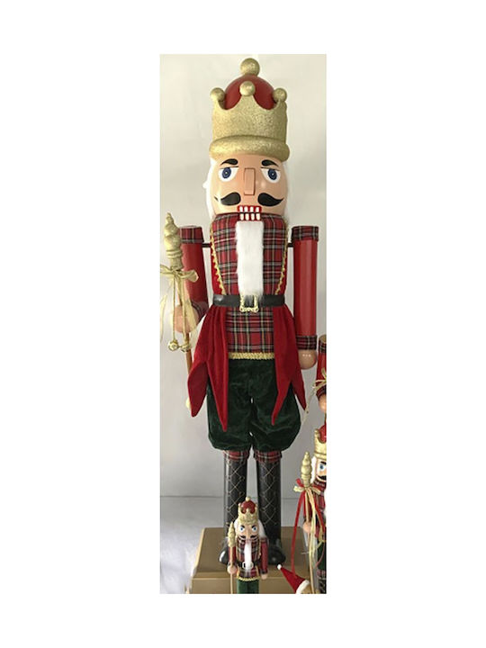 Iliadis Plastic Christmas Nutcracker 28cm Red