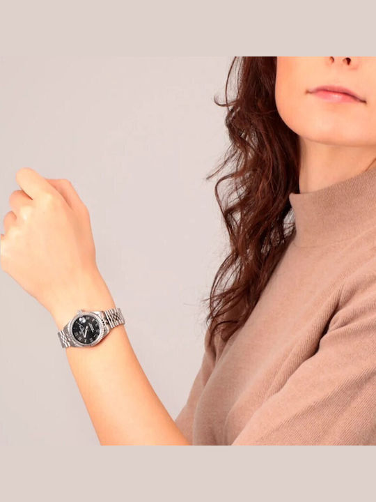 Philip Watch Women's Watch Battery with Silver Stainless Steel Bracelet