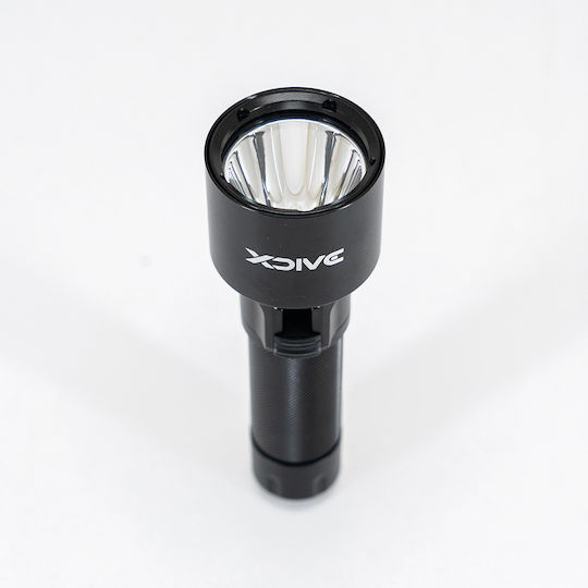 XDive Diving Safety Light Rechargeable LED with Brightness 1200lm for Maximum Depth 100m Cree
