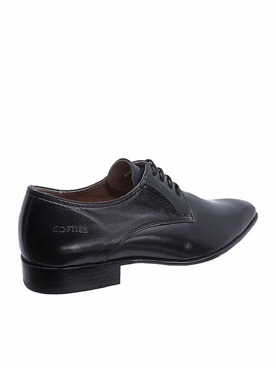 Men's Leather Dress Shoes Black