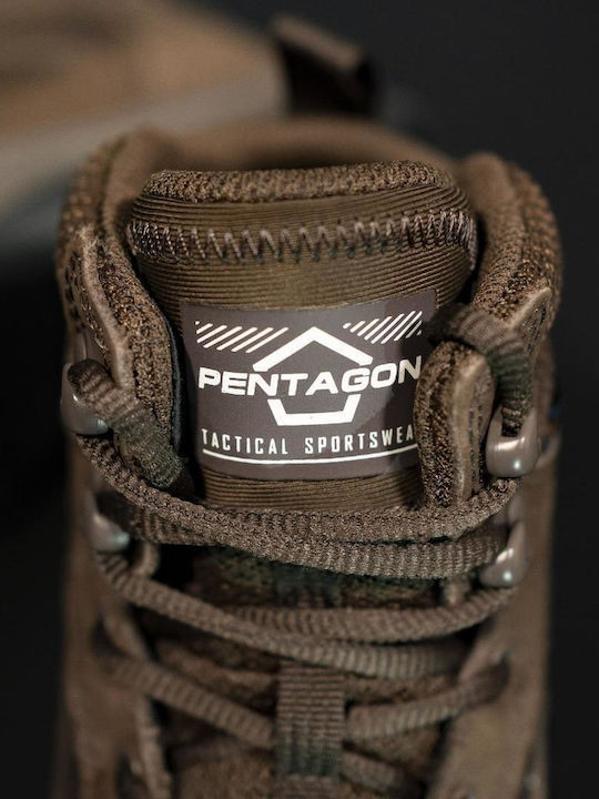 Pentagon Scorpion V2 Nubuck Αδιάβροχα Μποτάκια Κυνηγιού Terra Brown