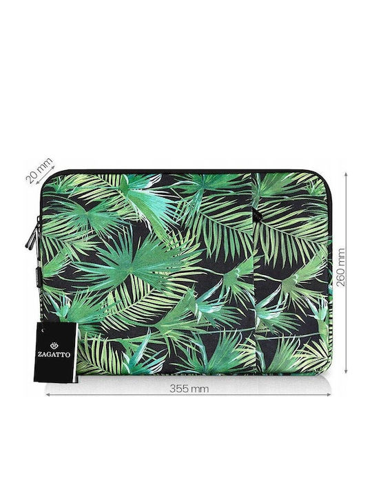 Zagatto Impermeabila Husă pentru laptop 13.3" Multicoloră