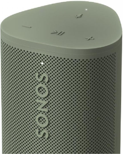Sonos Roam 2 Αδιάβροχο Ηχείο Bluetooth με Διάρκεια Μπαταρίας έως 10 ώρες Olive