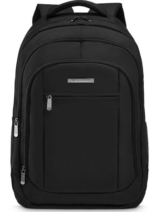 Zagatto Wasserdicht Tasche Rucksack für Laptop 17.3" in Schwarz Farbe ZG787