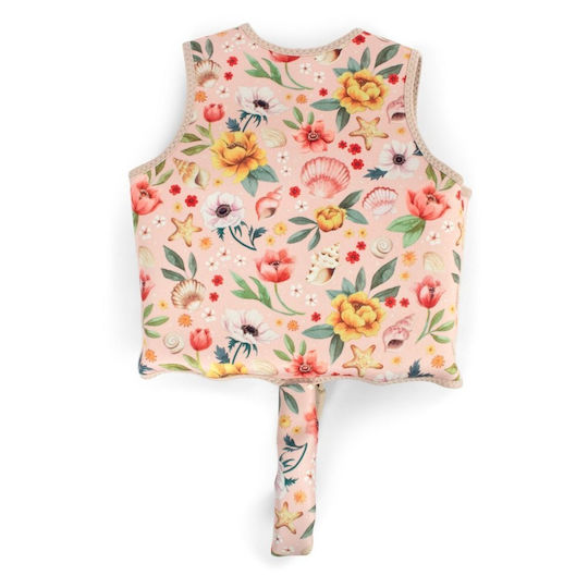 Filibabba Swim Vest Ocean Blossom Children's Life Jacket Flower Design 1pc