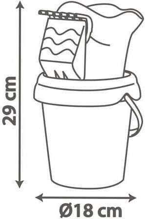 Smoby Mickey Mouse Bucket Set Sand Accessories 7/862198