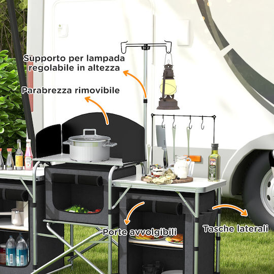 Outsunny Εστία Μαγειρέματος για Camping 48εκ.