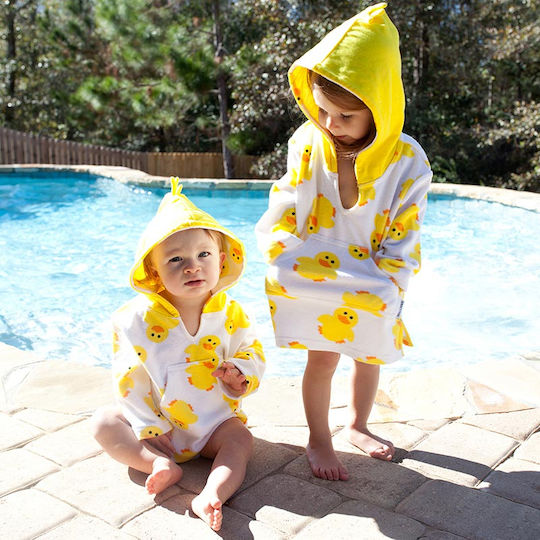 Zoocchini Swim Coverup Upf50+ Puddles Duck 0-24 Μηνών Zoo12312
