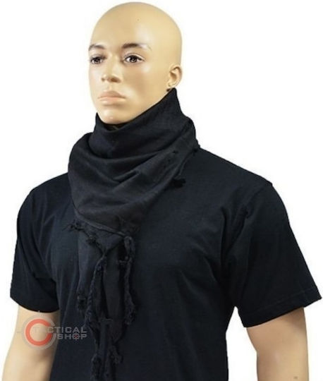 Mil-Tec Handkerchief Black Black Scarf