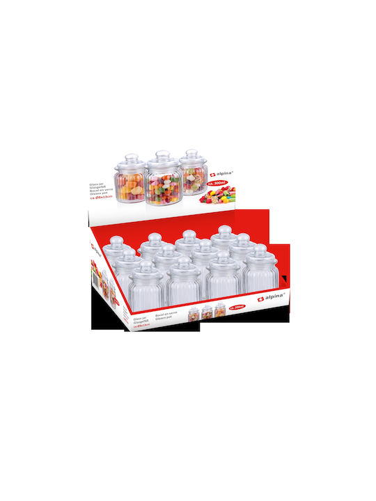 Atmosphera Vaza Uz General cu capac Sticlă Transparent 300ml