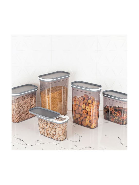 Qlux Βάζο Γενικής Χρήσης με Καπάκι Πλαστικό 4000ml