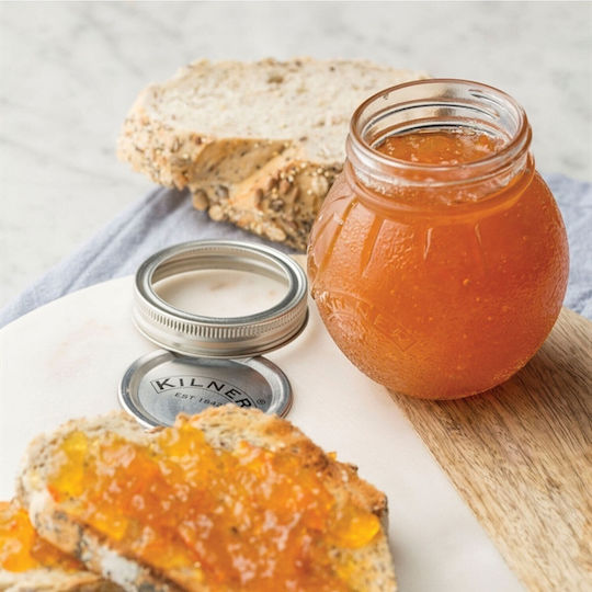 KIlner Ваза За Обща Употреба С Херметически Затворен Капак Стъклена Прозрачна 400ml