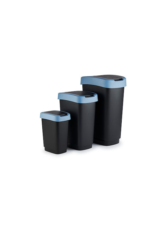 Abfallbehälter Rotho Swing Abfallbehälter Rotho Twist 10l Schwarz Dunkelblau